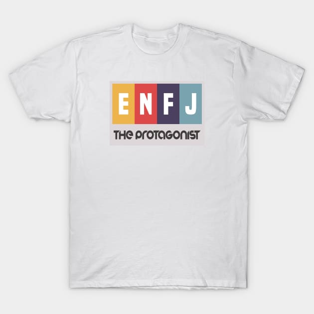 The ENFJ Type T-Shirt by Twistedburt